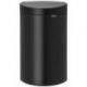 BRABANTIA Poubelle 40 L Matt Black - Touch Bin