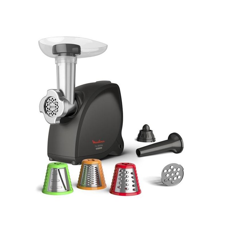 Moulinex Mini Hachoir Électrique Multi Moulinette 3en1, Hacher, Mixer,  Émulsionner, 500 W, Rouge & TURBOMIX mixeur Plongeant 350 W Bouton Unique,  Produit réparable 10 Ans Protection, Blanc : : Cuisine et Maison