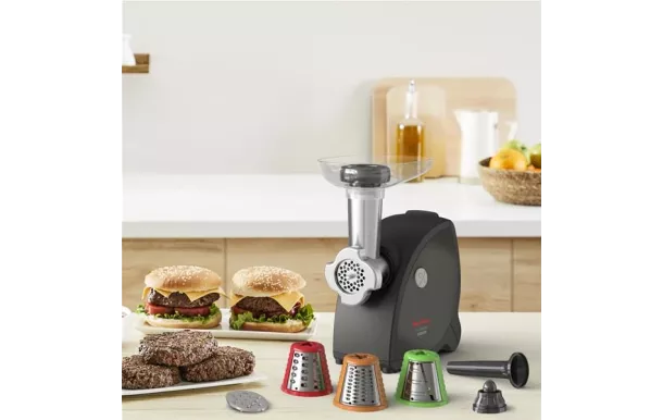 MOULINEX HACHOIR A VIANDE 2000W 2 GRILLES 2,3KG/MN ME472832