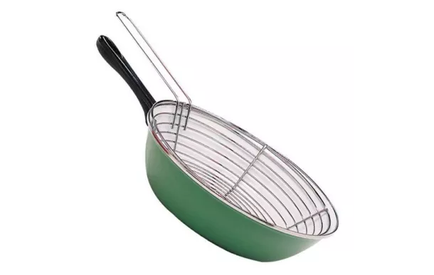BAUMALU POELE FRITURE D.26 COUL.ASSORT. 311400