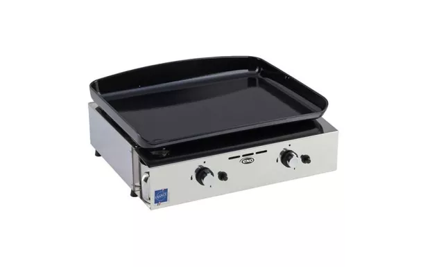 ENO plancha gaz Initial 50 2 bruleurs / fonte émaillée - 555032010701