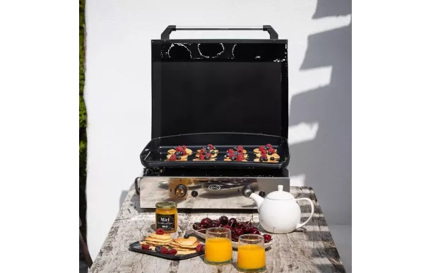 ENO plancha gaz Initial 50 2 bruleurs / fonte émaillée - 555032010701