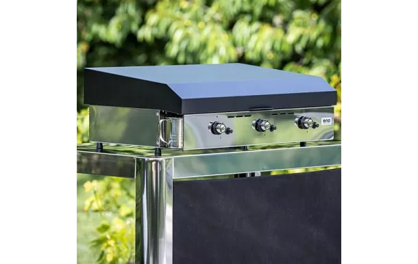 ENO Plancha gaz Initial 65 3 bruleurs / Fonte émaillée - 556532010701