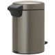 BRABANTIA --- POUBELLE 3L BIN NEWICON PLATINIUM 113246