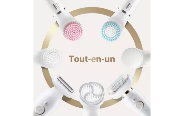 BRAUN Silk Epil 9 Flex Blc/Dore 11Acc.( 4) SES9100-3D