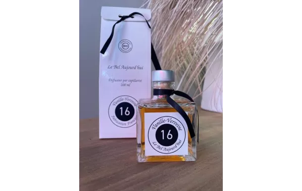 LE BEL AUJOURD'HUI - Bouquet carré 200 ml Coton et Lin