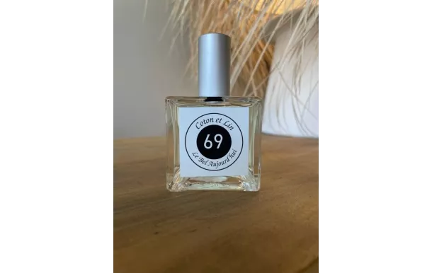 LE BEL AUJOURD'HUI - Bouquet carré 200 ml Coton et Lin