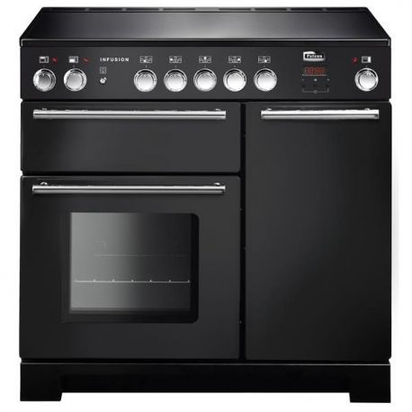 FALCON Piano de cuisson 90 cm induction Infusion noir - INF90EICB/-EU