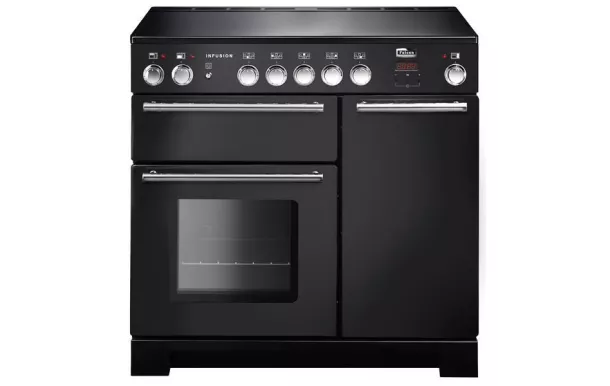 FALCON Piano de cuisson 90 cm induction Infusion noir - INF90EICB/-EU