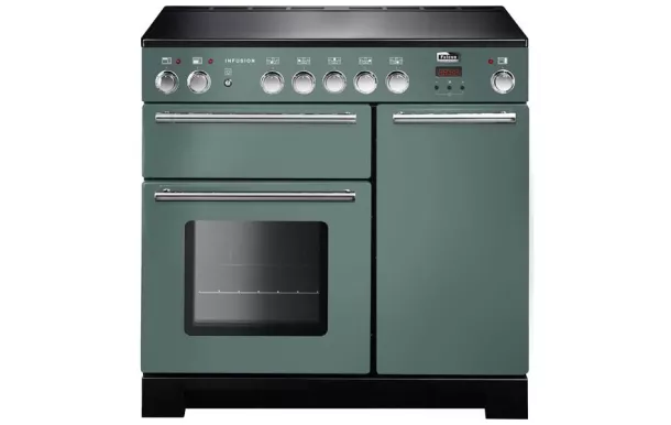 FALCON Piano de cuisson 90 cm induction Infusion vert - INF90EIMG/-EU