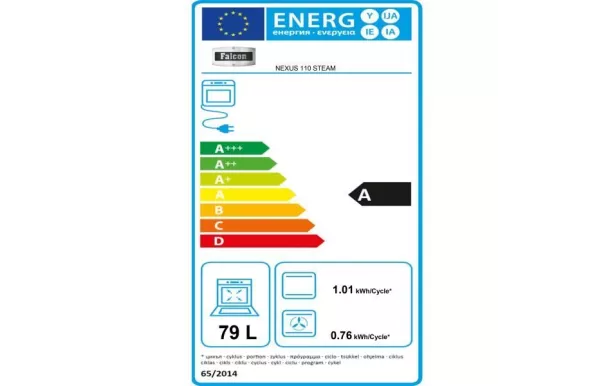 FALCON Piano de cuisson 110 cm induction four vapeur NEXUS STEAM - NEX110SOEIIV/C-EU