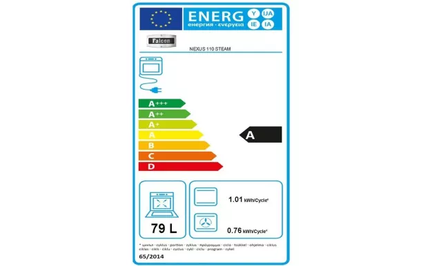 FALCON Piano de cuisson 110 cm mixte NEXUS STEAM four vapeur - NEX110SODFSL/C-EU