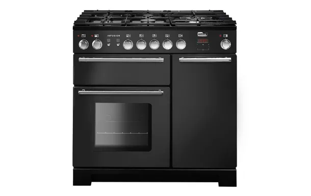 FALCON piano de cuisson 90 cm mixte Infusion charbon - INF90DFCB/-EU