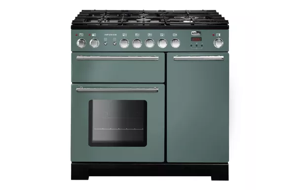 FALCON piano de cuisson 90 cm mixte Infusion vert - INF90DFMG/-EU