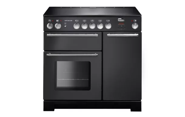 FALCON Piano de cuisson 90 cm induction infusion gris ardoise - INF90EISL/-EU