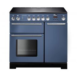 FALCON Piano de cuisson 90 cm induction Infusion bleu - INF90EISB/C-EU