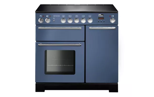 FALCON Piano de cuisson 90 cm induction Infusion bleu - INF90EISB/C-EU