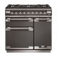 FALCON Piano de cuisson 90 cm ELISE mixte gris ardoise- ELS90DFSL/-EU