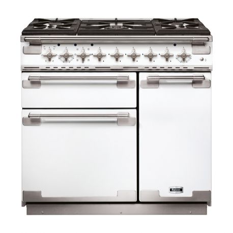 FALCON Piano de cuisson 90 cm ELISE mixte blanc- ELS90DFWH/-EU