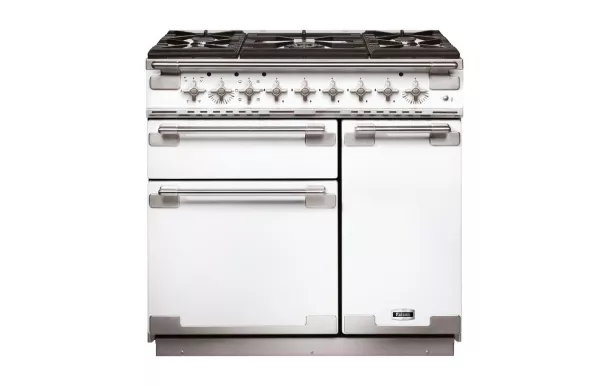 FALCON Piano de cuisson 90 cm ELISE mixte blanc- ELS90DFWH/-EU
