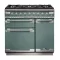 FALCON Piano de cuisson 90 cm ELISE mixte vert minéral - ELS90DFMG/-EU