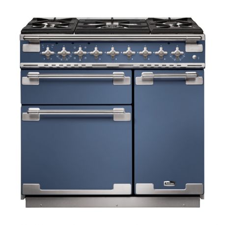 FALCON Piano de cuisson 90 cm ELISE mixte roche bleue - ELS90DFSB/-EU