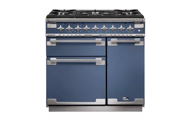 FALCON Piano de cuisson 90 cm ELISE mixte roche bleue - ELS90DFSB/-EU