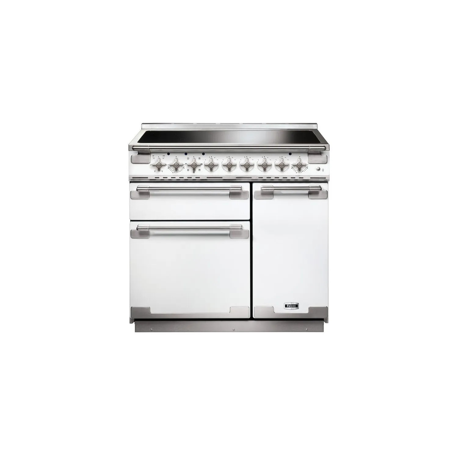 Cuisinière FALCON ELISE 90 Induction brossé ELS90EIWH/ EU