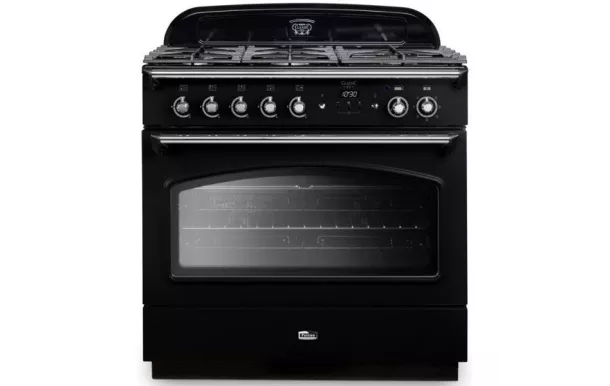 FALCON Piano de cuisson 90 cm CLASSIC FX maxi four Noir - CLAS90FXDFBL/-C