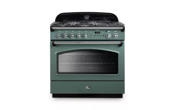 FALCON Piano de cuisson 90 cm CLASSIC FX maxi four Vert/chrome - CLAS90FXDFMG/C-EU
