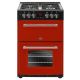 BELLING Piano de cuisson mixte 60 cm Farmhouse rouge -  PFARM60DFREDU