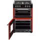 BELLING Piano de cuisson mixte 60 cm Farmhouse rouge -  PFARM60DFREDU