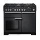 Cuisinière FALCON Professional + 100 deluxe mixte charbon noir - PDL100DFCB/C