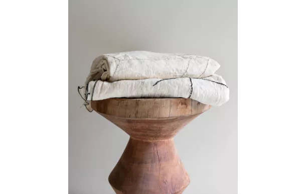 BED AND PHILISOPHY - PLAID BRODE 130 X 230 CM