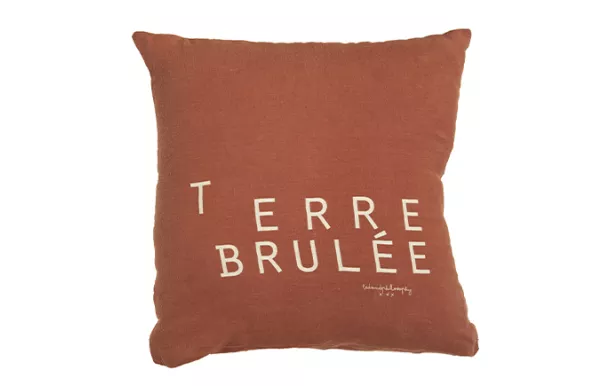 BED AND PHILOSOPHY - COUSSIN 35 X 35 CM LIN KAKI