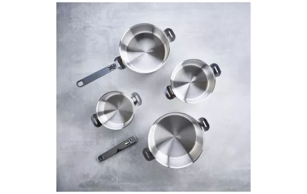 BEKA Série 4 casseroles 14/20 cm + 1 poignée amovible - Move On - KITCHEN FUN