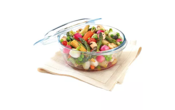 PYREX COCOTTE SLEEVE VERRE 1.6L PYREX ESSENTIALS*2 204A000/7143