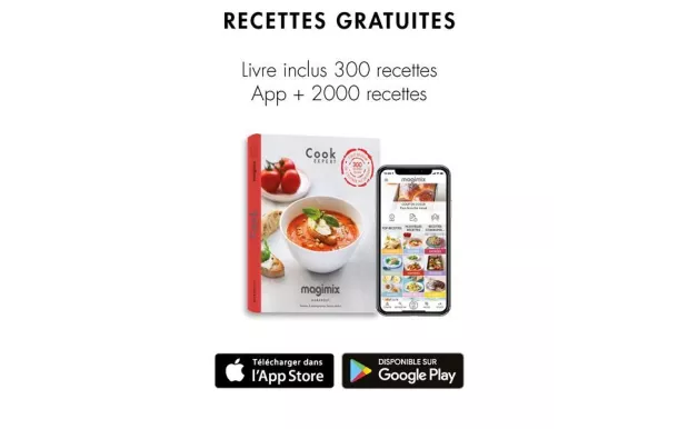 MAGIMIX ROBOT CUISEUR COOK EXPERT CONNECT PREMIUM - 18916