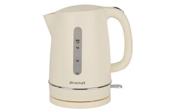 BRANDT Bouilloire 1.7 L Crème - BO1702C avis moins cher