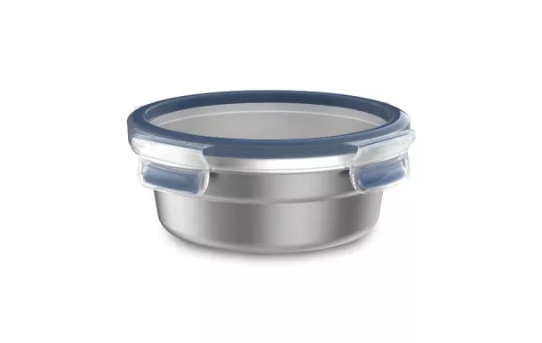 EMSA CLIP & CLOSE INOX Boîte de conservation ronde N1150200