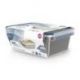 EMSA CLIP & CLOSE INOX Boîte de conservation recta N1150700