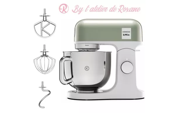KENWOOD Robot pâtissier Vert lichen - KMIX - KMX768GR avis moins cher