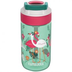 KAMBUKKA BIBO GOURDE ENFANT LAGOON 400ML PINK FLAM 11-04038