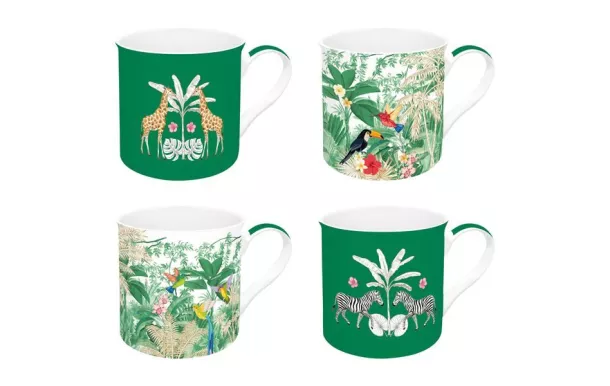 EASY LIFE EXOTIC HEAVEN COFFRET 4 MUGS 30CL 179HEAV
