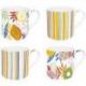 EASY LIFE TUTTI FRUTTI COFFRET 4 MUGS 30CL 179TUTF