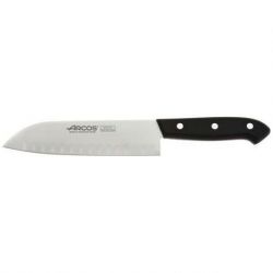 ARCOS Couteau Santoku alvéolé 17 cm - Bolonia