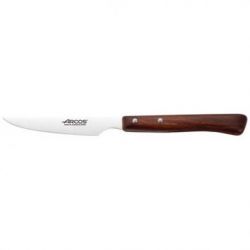 ARCOS Couteau à steak lame lisse 11 cm - Bois Brun