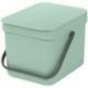 BRABANTIA POUBELLE SORT & GO 6L JADE GREEN 211768