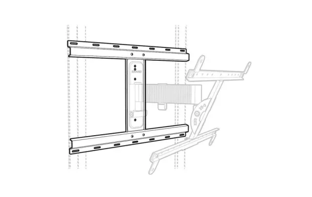ERARD Support mural inclinable / orientable - 048380