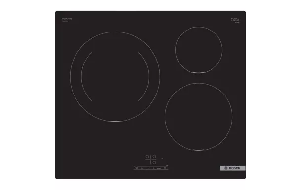 BOSCH Table de cuisson induction 3 foyers - PUJ611BB5E